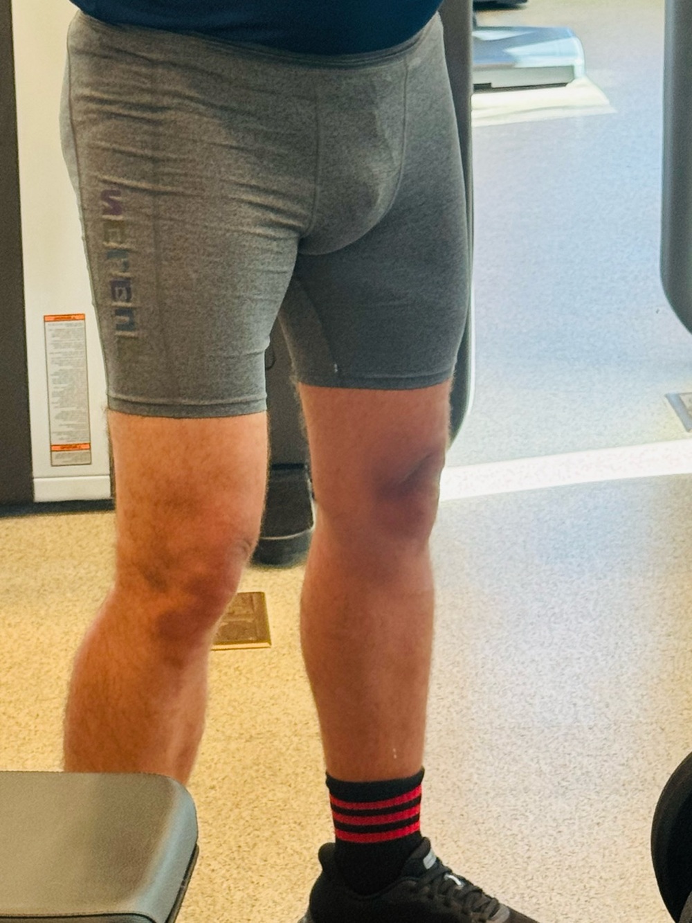 Men's Gray Compression Shorts * NELEUS Shorts with Pocket * NEW & IMPROVED - Picture 11 of 13